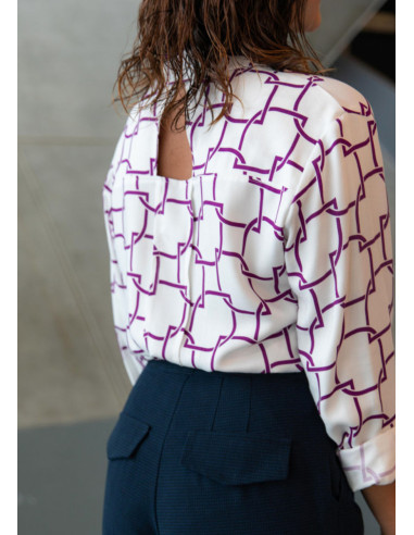 Modello di camicia Skyline - Maison Fauve