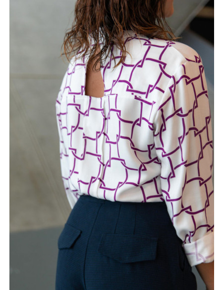 Modello di camicia Skyline - Maison Fauve