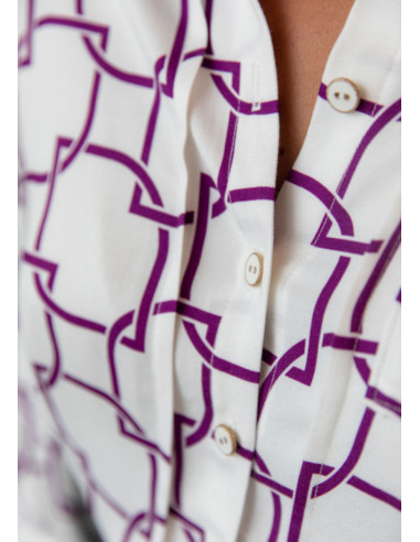 Modello di camicia Skyline - Maison Fauve