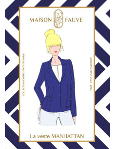 Modello di giacca Manhattan - Maison Fauve 2
