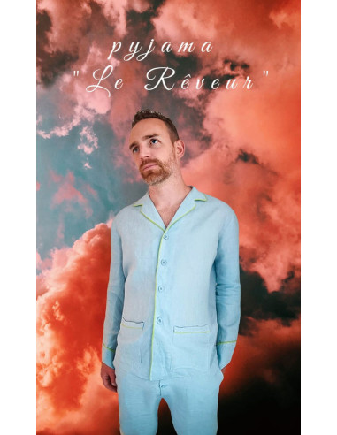 Modello di pigiama da uomo Le Rêveur - Les BG