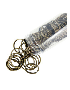 Anelli portachiavi rotti 25 mm bronzo