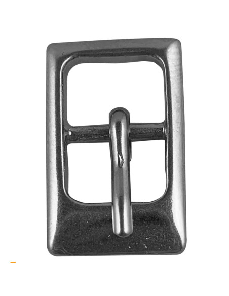 Fibbia per cintura - Argento opaco 10 mm