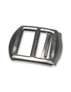 Fibbia di regolazione per briglia - Argento 20 mm