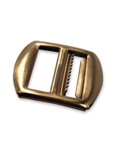 Fibbia di regolazione per briglia - Bronzo 20 mm