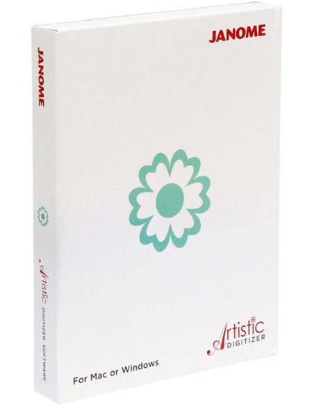 Aggiornamento software Artistic Digitizer Junior a Digitizer Full Janome