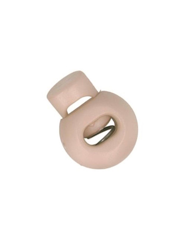 Cordino con fermaglio a sfera - Beige