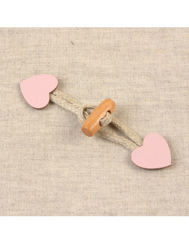 Brandeburgo cuore simil - Rosa