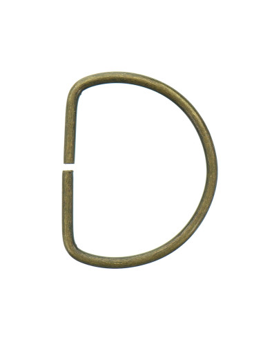 Anello a D 40 mm - Bronzo