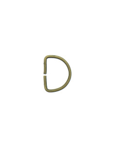 Anello a D 20 mm - Bronzo