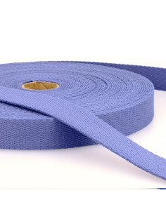 Cinghia in cotone per borse - Blu lavanda