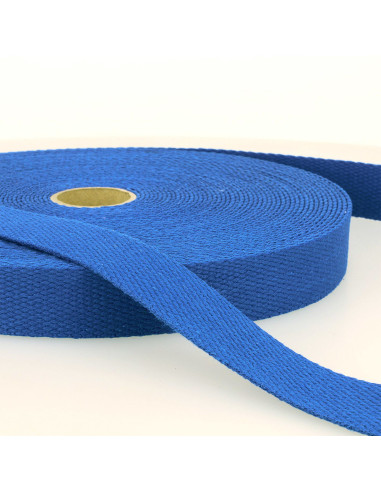 Cinghia in cotone per borse - Blu reale