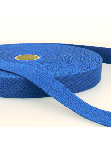 Cinghia in cotone per borse - Blu reale