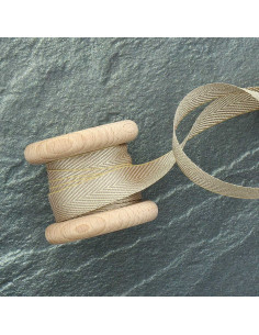 Nastro spigato lurex - Oro
