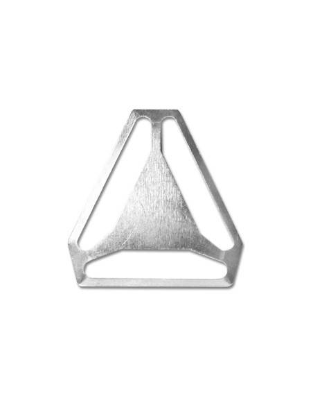 Croce per bretelle - Argento 24 mm