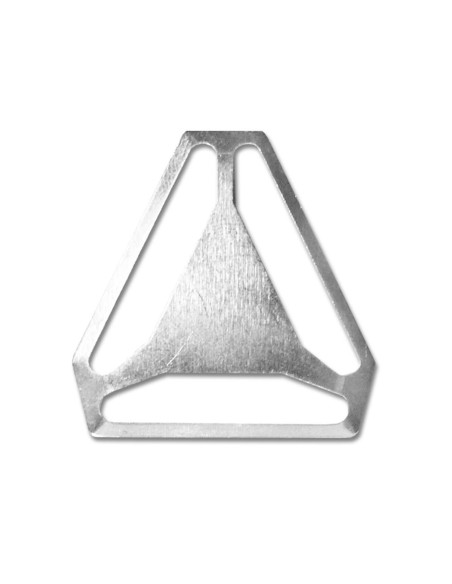 Croce per bretelle - Argento 30 mm