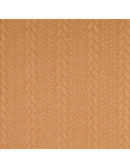 Tessuto felpato intrecciato - Cammello