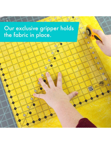 Righello quadrato per quilting 16,5" x 16,5" Creative Grids