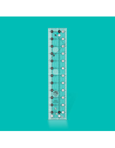 Righello rettangolare per quilting 2.5" x 12.5" Creative Grids 2