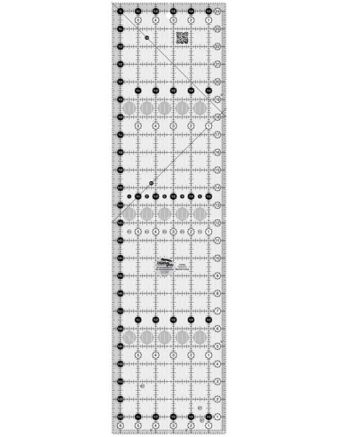 Righello rettangolare per quilting 6.5" x 24.5" Creative Grids