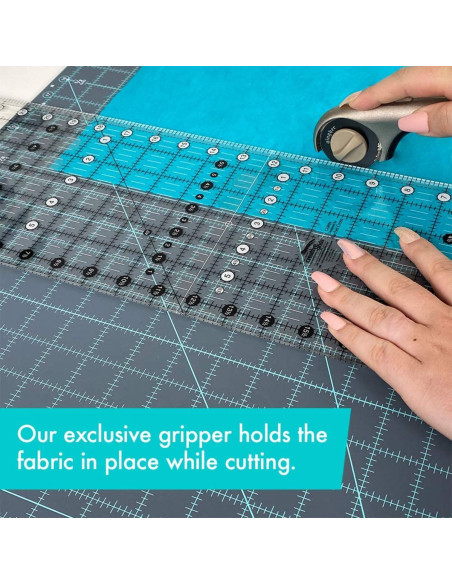 Righello rettangolare per quilting 6.5" x 24.5" Creative Grids