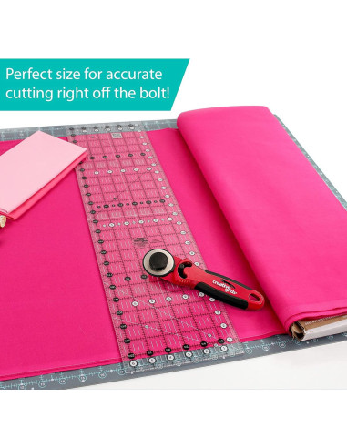 Righello rettangolare per quilting 6.5" x 24.5" Creative Grids