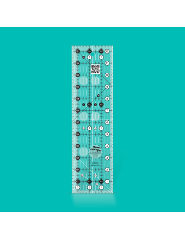 Righello rettangolare per quilting 3.5" x 12.5" Creative Grids