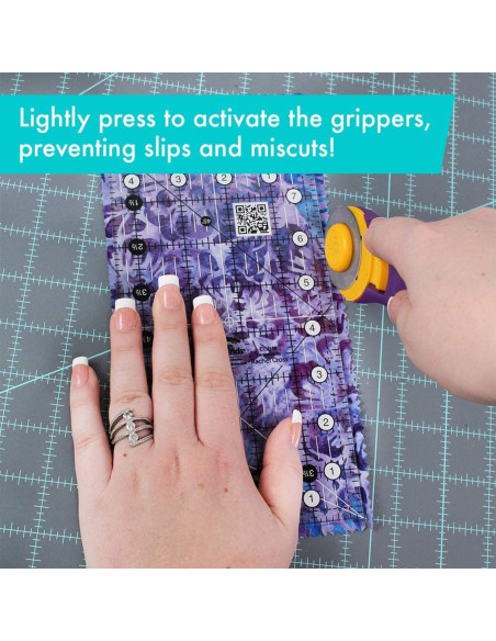 Righello rettangolare per quilting 4.5" x 8.5" Creative Grids