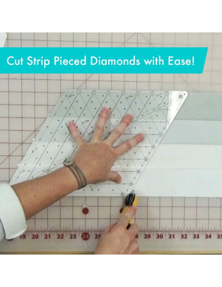 Regola per quilting Diamond 60° Creative Grids