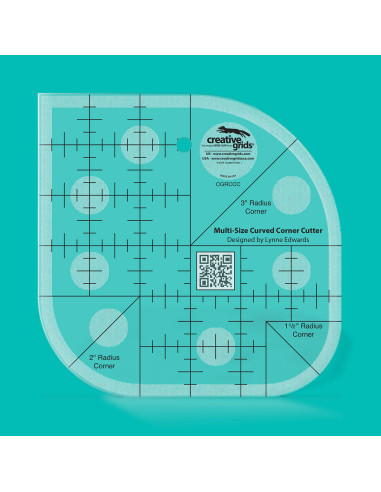 Regola Multi-Size Curved Corner Cutter Creative Grids