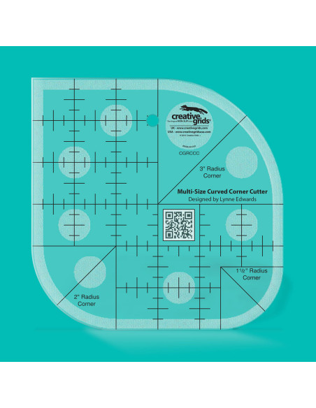 Regola Multi-Size Curved Corner Cutter Creative Grids