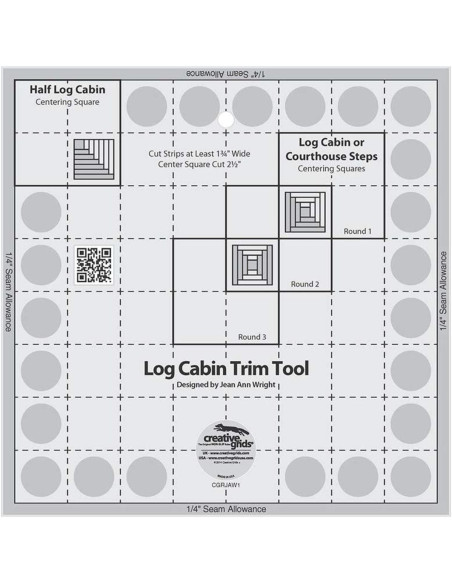 Regola 8" Log Cabin Trim Tool Creative Grids