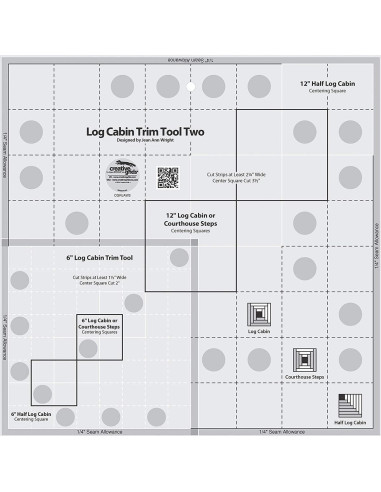 Regola Log Cabin Trim Tool Two Creative Grids