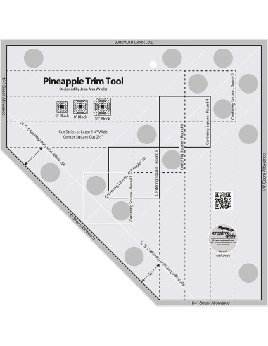 Righello Pineapple Trim Tool Creative Grids