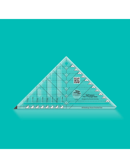 Righello triangolare 4 in 1 Creative Grids