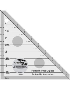 Righello Folded Corner Clipper Creative Grids