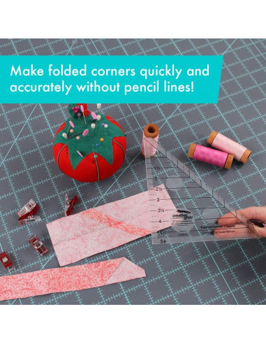 Righello Folded Corner Clipper Creative Grids
