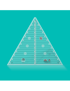 Regola triangolo 60° 12" Finished Size Creative Grids 2
