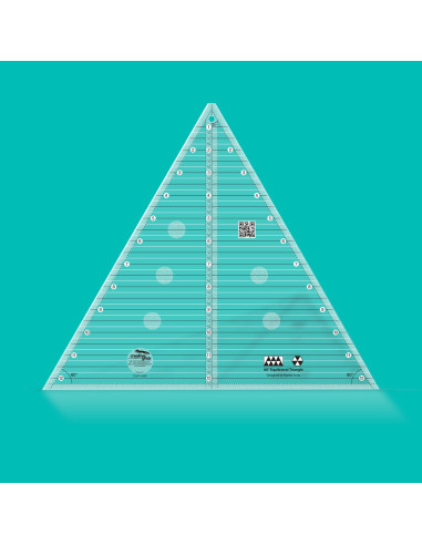 Regola triangolo 60° 12" Finished Size Creative Grids