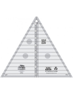 Regola triangolo 60° 8" Finished Size Creative Grids