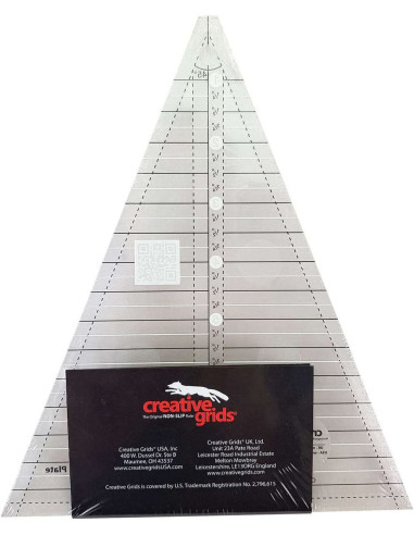 Regola triangolo Kaleidoscope & Dresden Plate Creative Grids