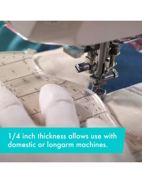 Righello Elvira Machine Quilting Tool Creative Grids