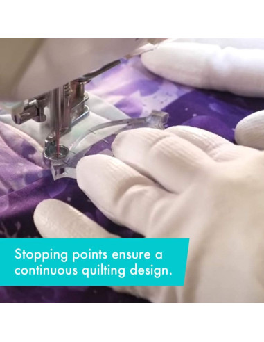 Righello Elvira Machine Quilting Tool Creative Grids