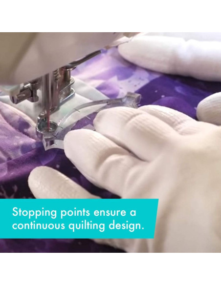 Righello Elvira Machine Quilting Tool Creative Grids