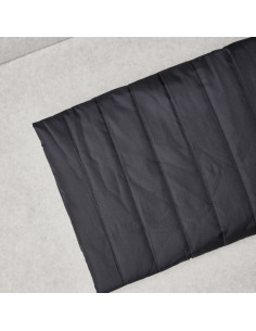 Tessuto trapuntato idrorepellente Strip - Nero
