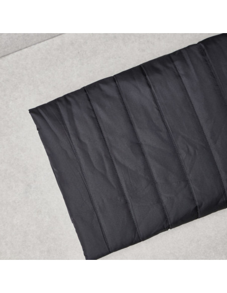 Tessuto trapuntato idrorepellente Strip - Nero