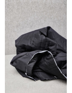 Tessuto trapuntato idrorepellente Strip - Nero 2