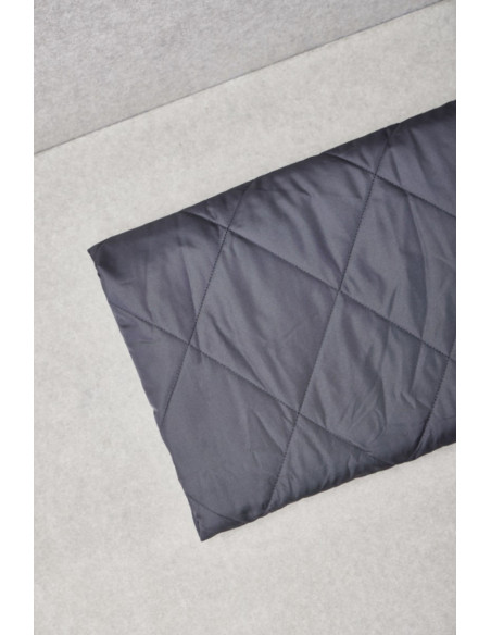Tessuto trapuntato idrorepellente Gem - Grigio tempesta
