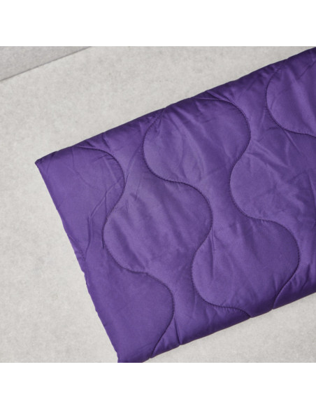 Tessuto trapuntato idrorepellente Wave - Viola