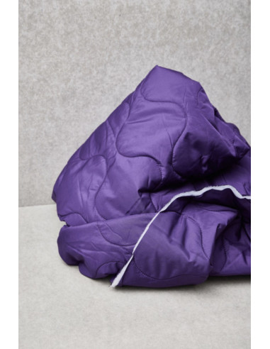 Tessuto trapuntato idrorepellente Wave - Viola